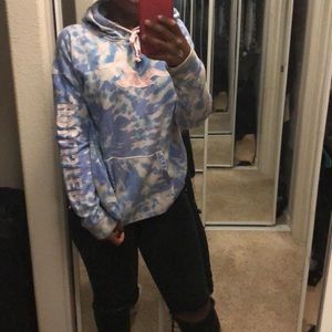 Hollister tie dye hoodie
